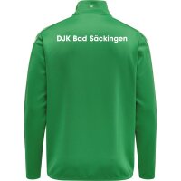 HUMMEL hmlCORE XK POLY ZIP SWEAT KIDS, JELLY BEAN