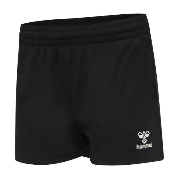hmlREFEREE CHEVRON WO SHORTS - BLACK