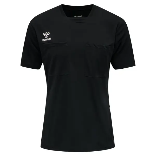 hmlREFEREE CHEVRON JERSEY S/S - BLACK