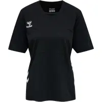 hmlREFEREE CHEVRON WO JERSEY S/S - BLACK